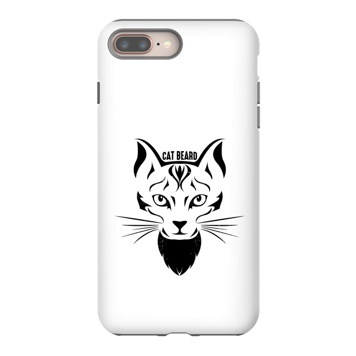 iPhone 8 plus StrongFit cat beard by TMSarts