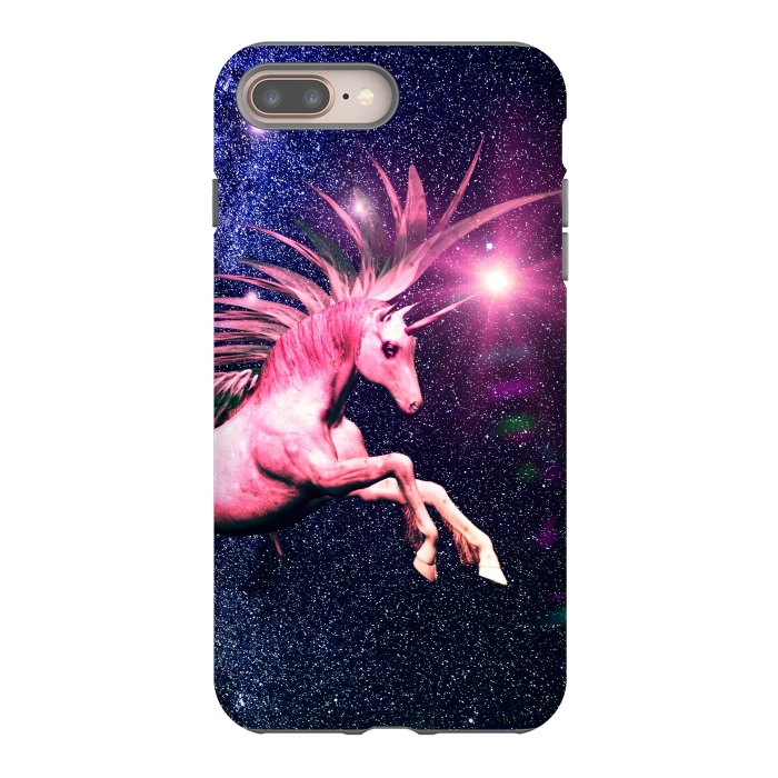 iPhone 8 plus StrongFit Unicorn Blast by Gringoface Designs