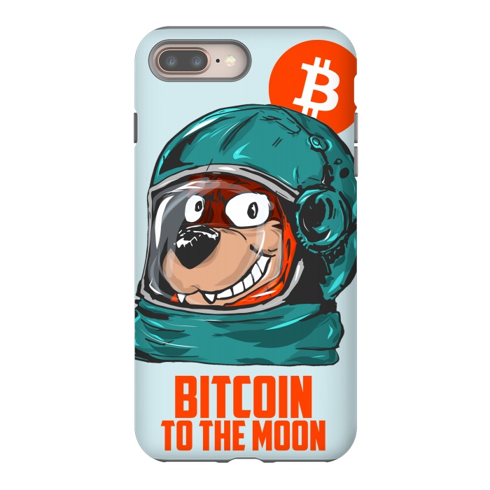 iPhone 8 plus StrongFit To the moon by Carlos Maciel