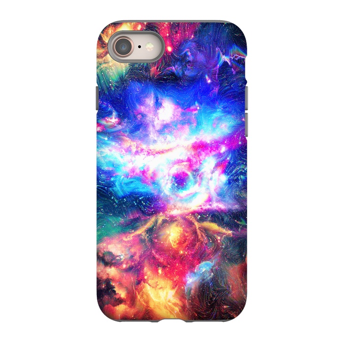 iPhone 8 StrongFit Colorful Galaxy by Art Design Works