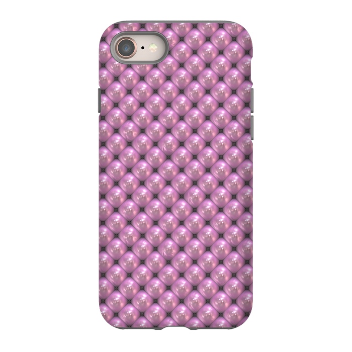 iPhone 8 StrongFit Pink Pearls by Andrea Haase