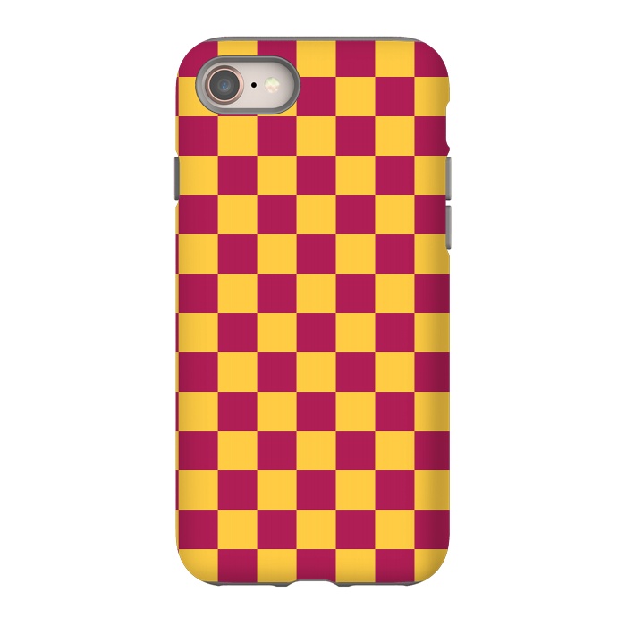 iPhone 8 StrongFit Checkered Pattern VII by Art Design Works