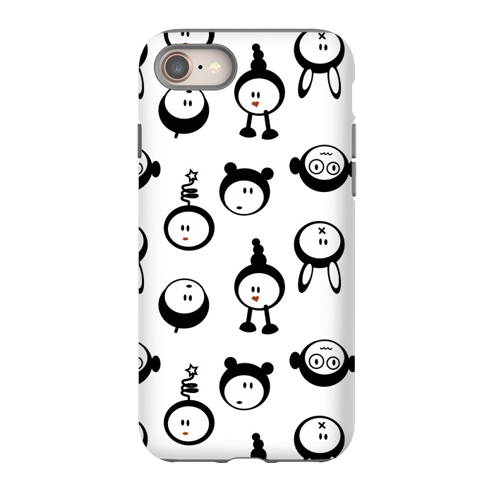 iPhone 8 StrongFit Cute monsters by Martina