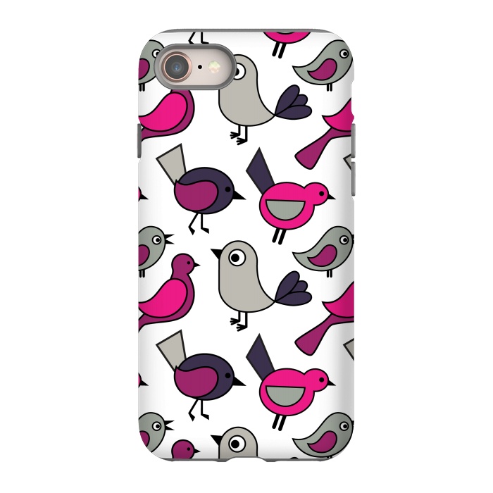 iPhone 8 StrongFit Cute birds by Martina