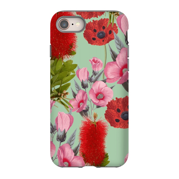 iPhone 8 StrongFit Bushland Florals by Zala Farah