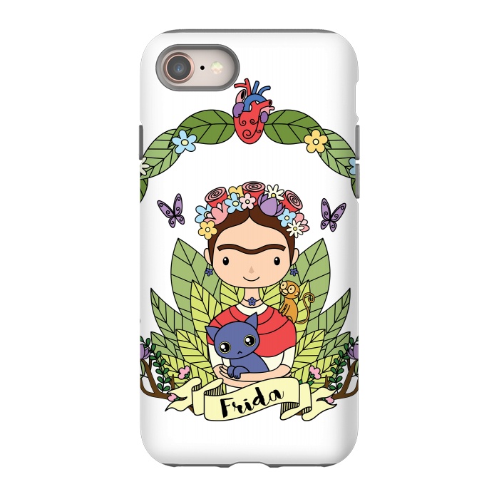 iPhone 8 StrongFit Frida by Laura Nagel