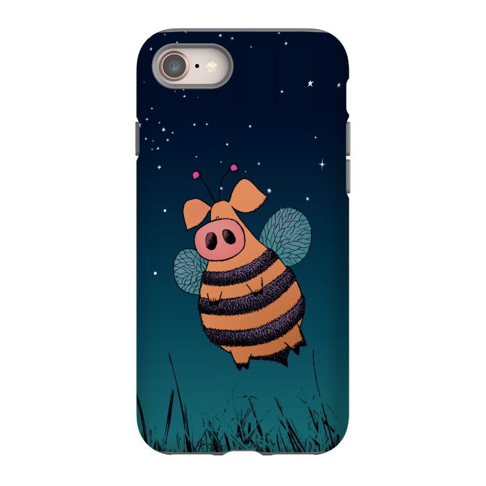 iPhone 8 StrongFit Bumblepig by Mangulica
