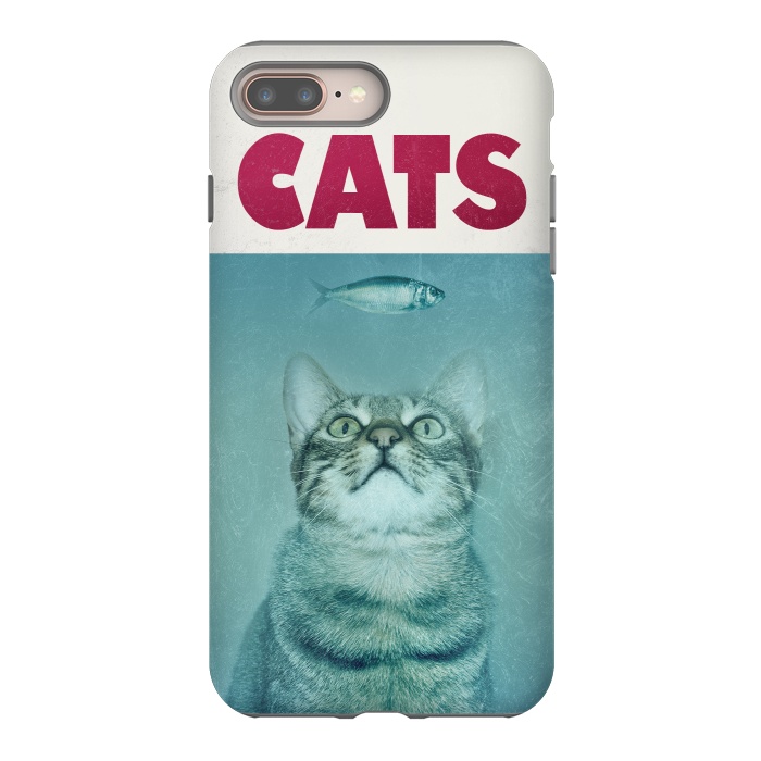 iPhone 8 plus StrongFit Cats by Dellán