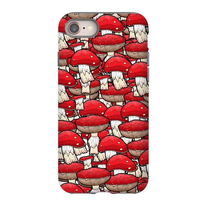 iPhone 8 StrongFit The red mushrooms by Steve Wade (Swade)