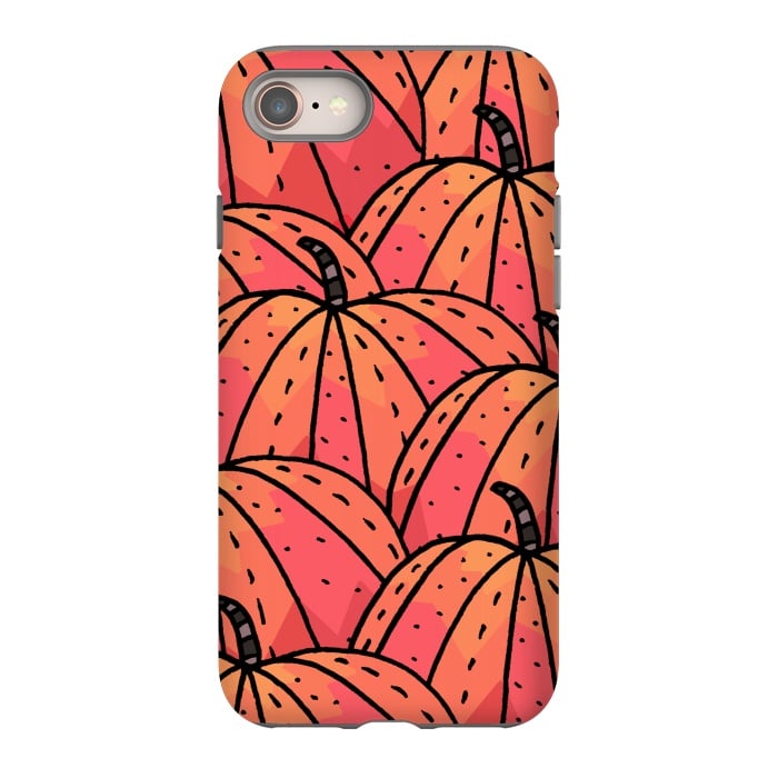 iPhone 8 StrongFit The Pumpkins by Steve Wade (Swade)