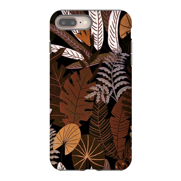 iPhone 8 plus StrongFit Eve's tropical Jungle at Night  by  Utart