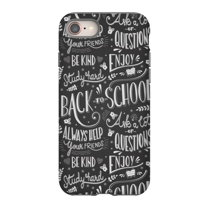 iPhone 8 StrongFit Back to school by Jelena Obradovic