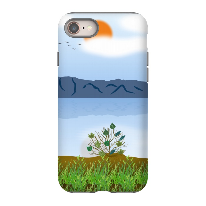iPhone 8 StrongFit Morning Glory by Creativeaxle