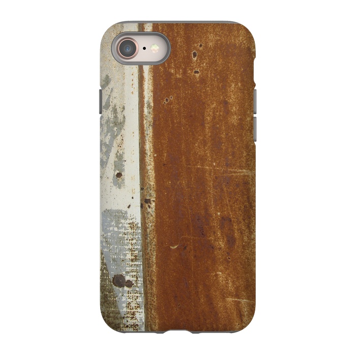 iPhone 8 StrongFit Rusty Metal Surface by Andrea Haase