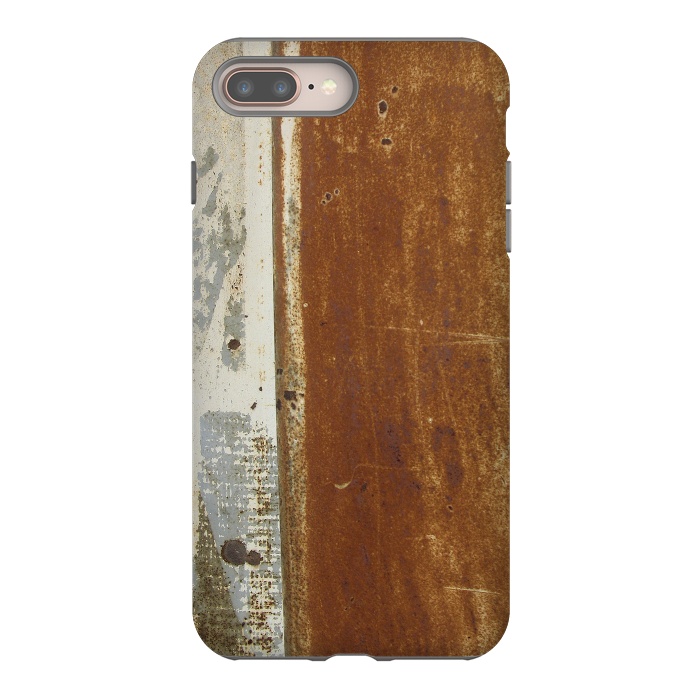 iPhone 8 plus StrongFit Rusty Metal Surface by Andrea Haase
