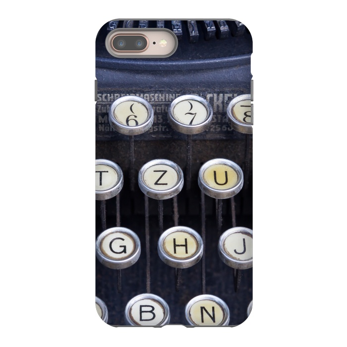 iPhone 8 plus StrongFit Old Typewriter by Andrea Haase