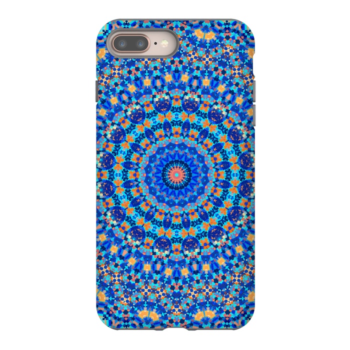 iPhone 8 plus StrongFit Abstract Mandala III by Art Design Works