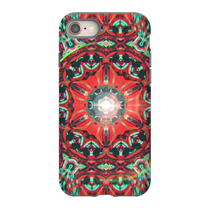 iPhone 8 StrongFit Abstract Mandala I by Art Design Works