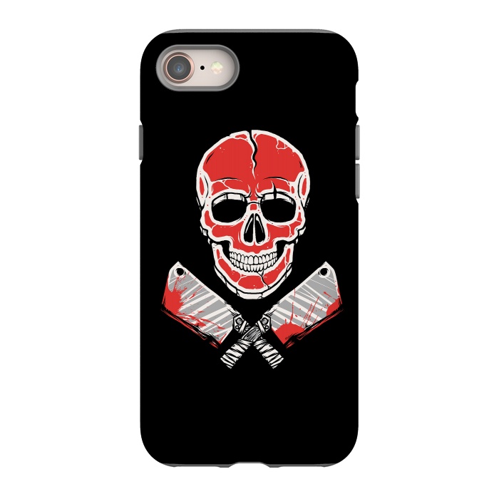 iPhone 8 StrongFit Skull Meat by Afif Quilimo