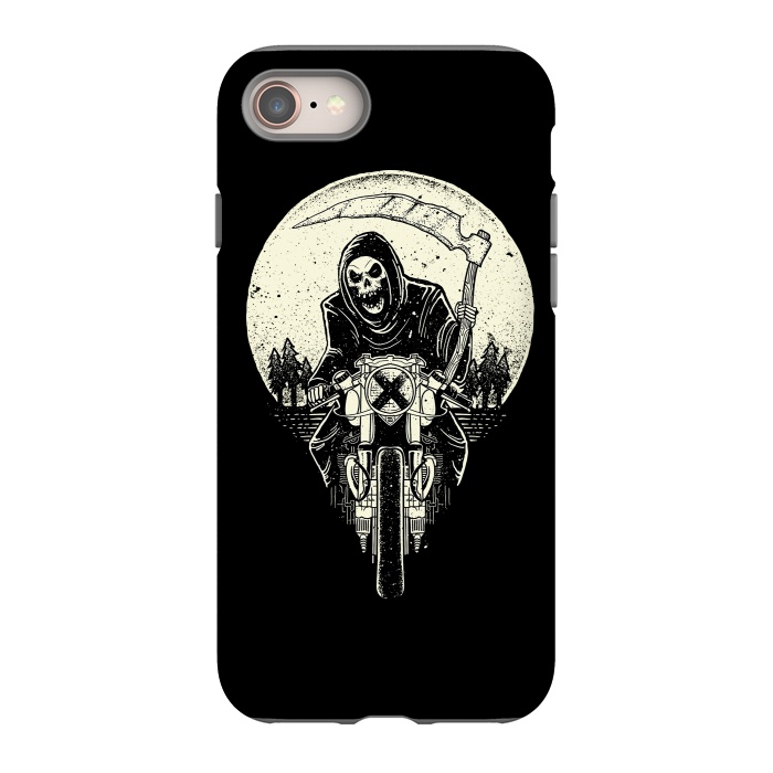 iPhone 8 StrongFit Grim Racer by Afif Quilimo