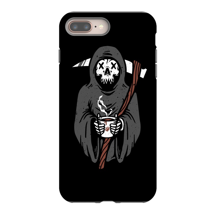 iPhone 8 plus StrongFit Coffee Reaper by Afif Quilimo