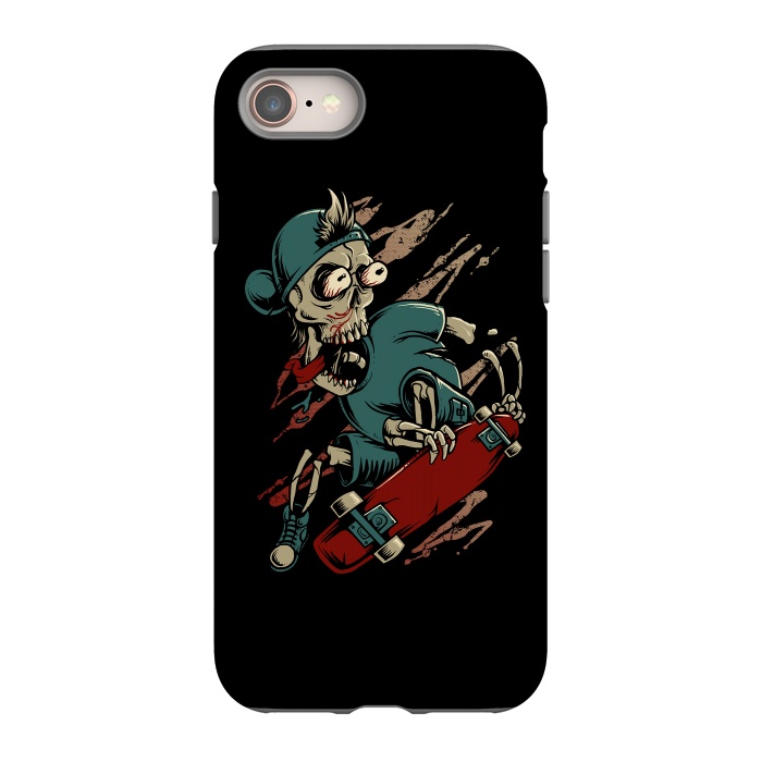 iPhone 8 StrongFit Deathboarder by Afif Quilimo