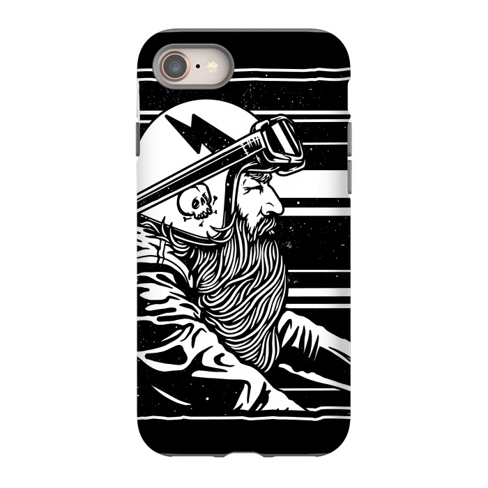 iPhone 8 StrongFit Beard and Ride by Afif Quilimo