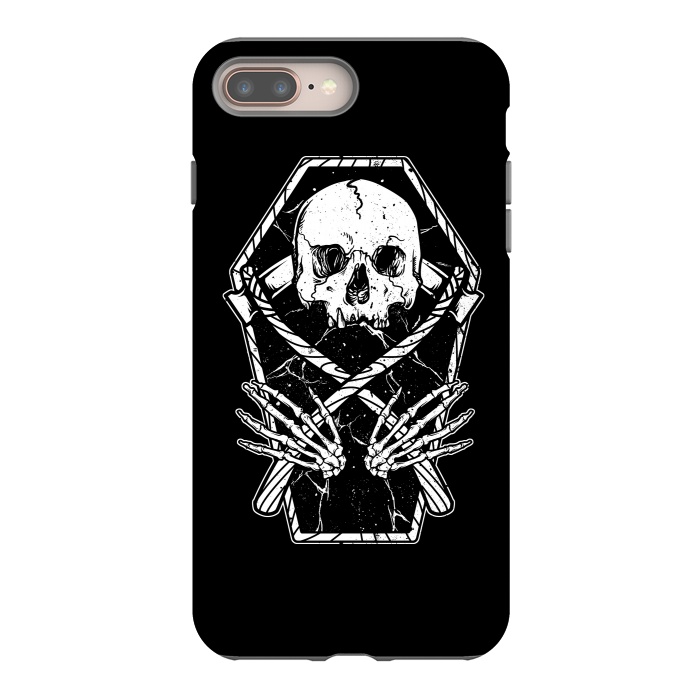 iPhone 8 plus StrongFit Coffin Reaper by Afif Quilimo