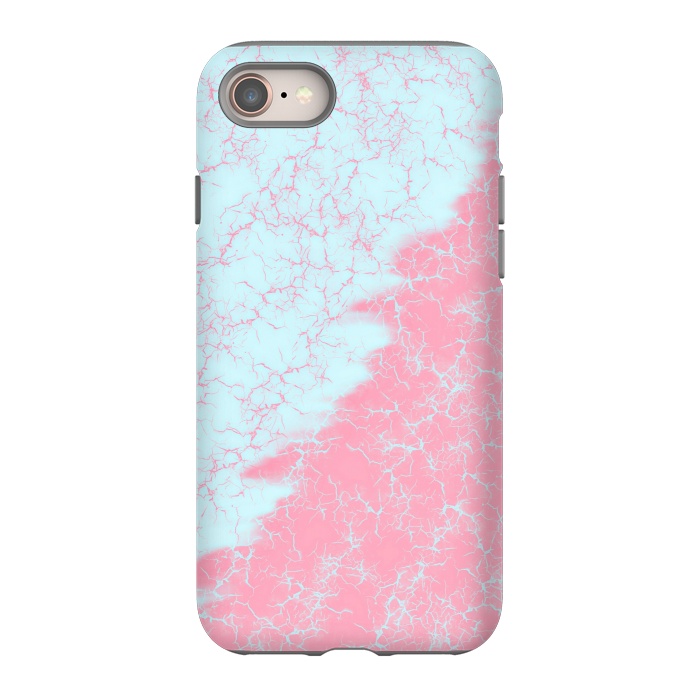 iPhone 8 StrongFit Light blue and pink by Jms