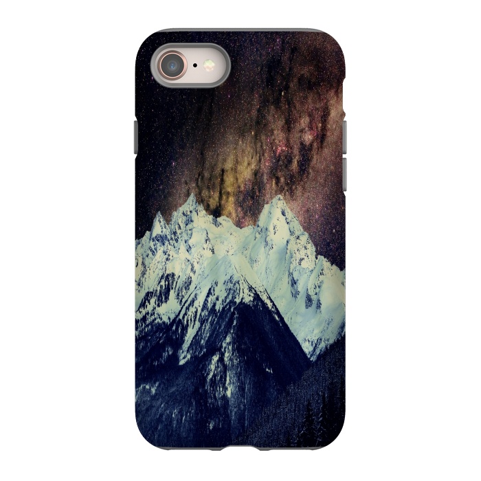 iPhone 8 StrongFit Milkyway Mountain by Joanna Vog