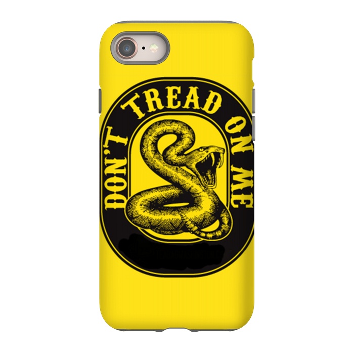 iPhone 8 StrongFit Don't tread on me by Carlos Maciel