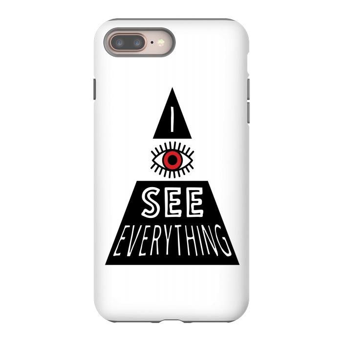 iPhone 8 plus StrongFit I see everything by Laura Nagel