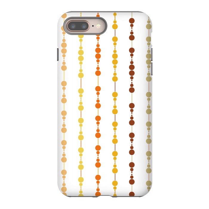 iPhone 8 plus StrongFit Multi-faceted decorative lines 3 by Bledi