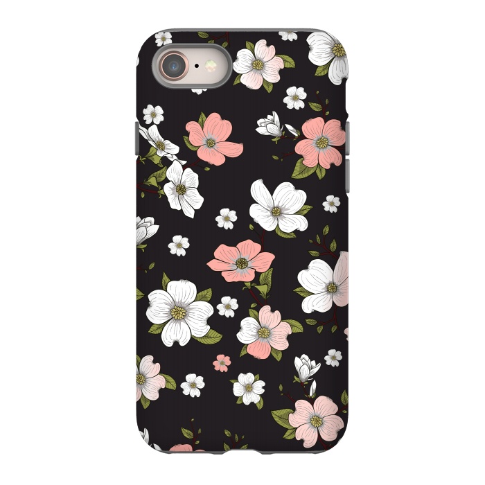 iPhone 8 StrongFit Lovable Flowers 2 by Bledi