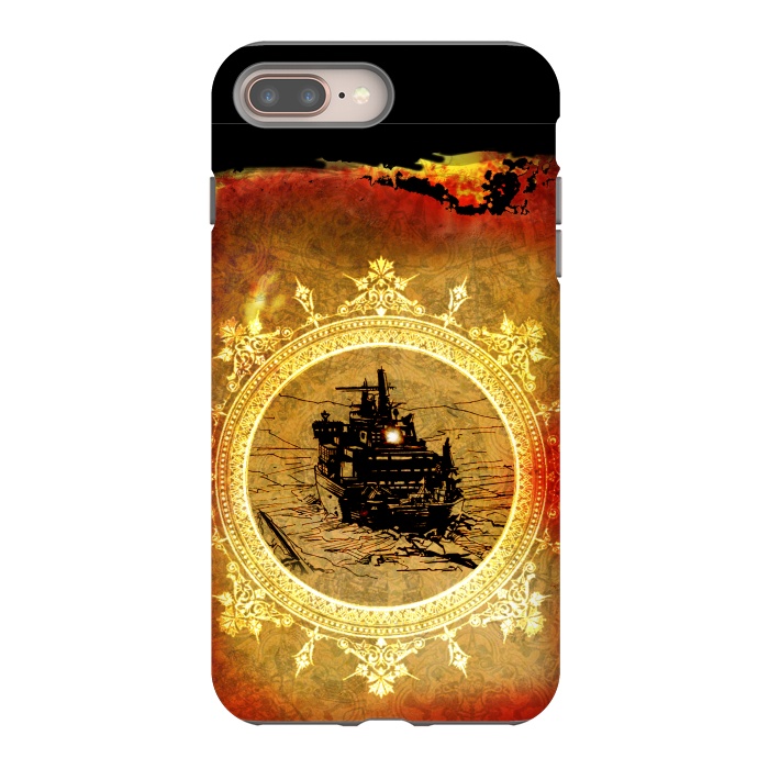 iPhone 8 plus StrongFit War on the World, IRON SHIP'S by Max LeTamis