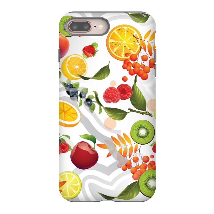 iPhone 8 plus StrongFit Mixed Fruit by Bledi