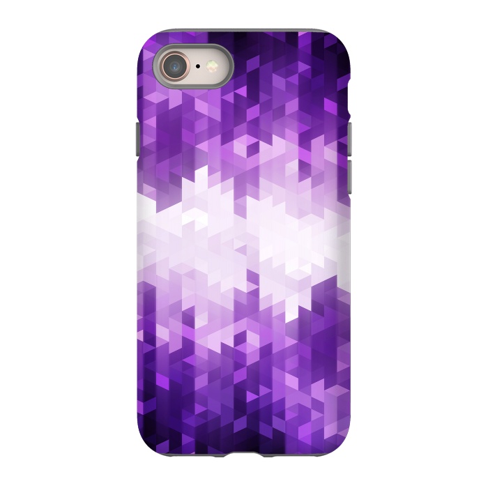 iPhone 8 StrongFit Ultra Violet Pattern I by Art Design Works
