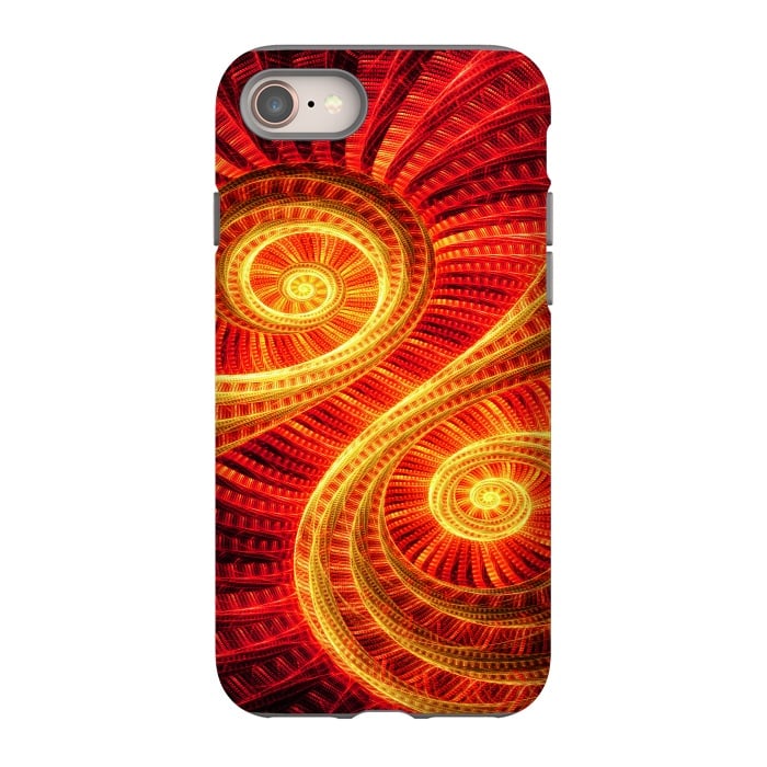 iPhone 8 StrongFit Fractal Art II by Art Design Works
