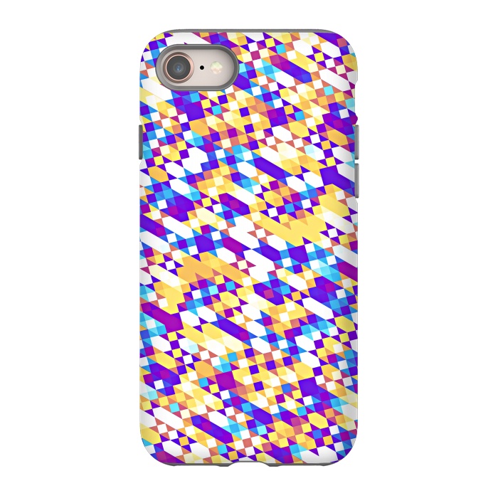 iPhone 8 StrongFit Colorful Pattern IV by Art Design Works