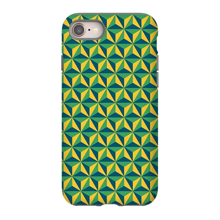 iPhone 8 StrongFit Geometric Pattern IV by Art Design Works