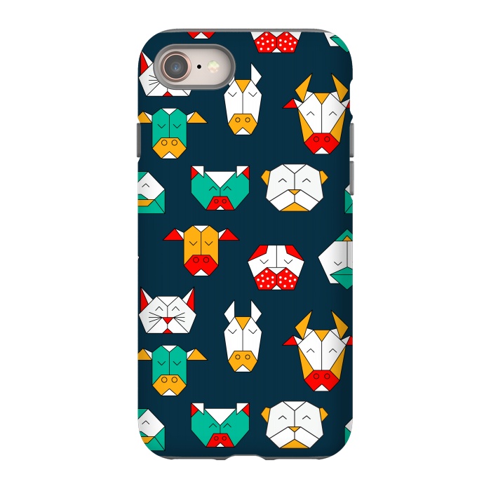 iPhone 8 StrongFit jungle animals by TMSarts