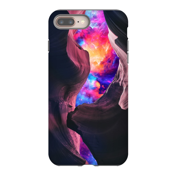 iPhone 8 plus StrongFit Grand Canyon with Colorful Space Collage by Art Design Works