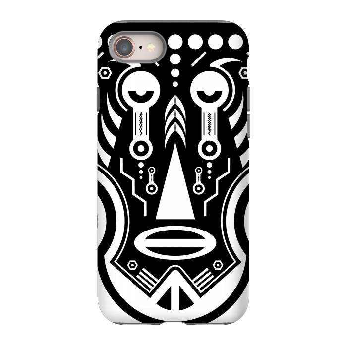 iPhone 8 StrongFit aztec african tattoo by TMSarts