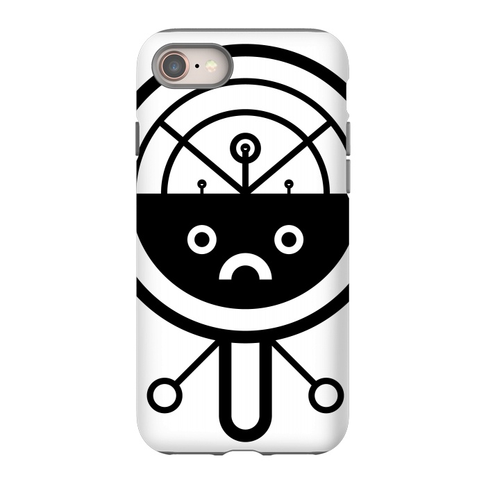 iPhone 8 StrongFit alien head by TMSarts