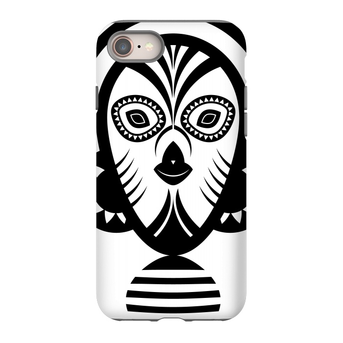 iPhone 8 StrongFit african inca mask by TMSarts