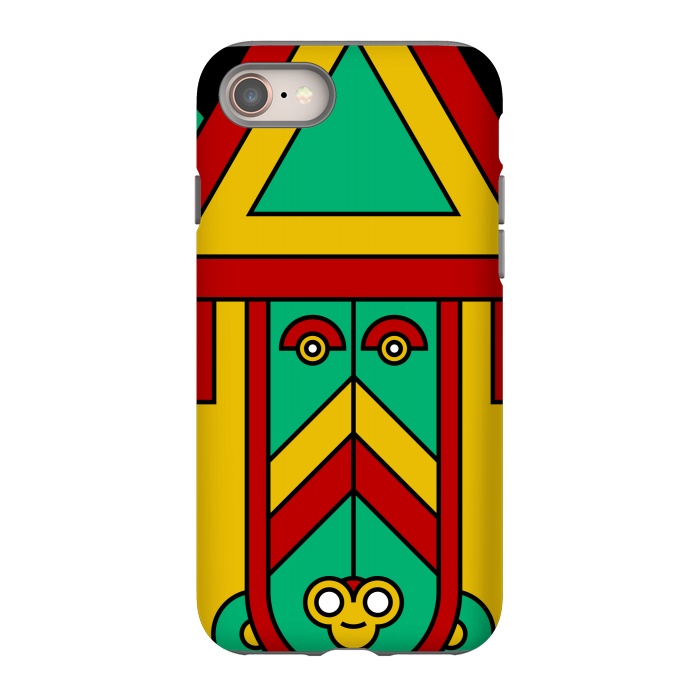 iPhone 8 StrongFit colorful aztec tribal by TMSarts