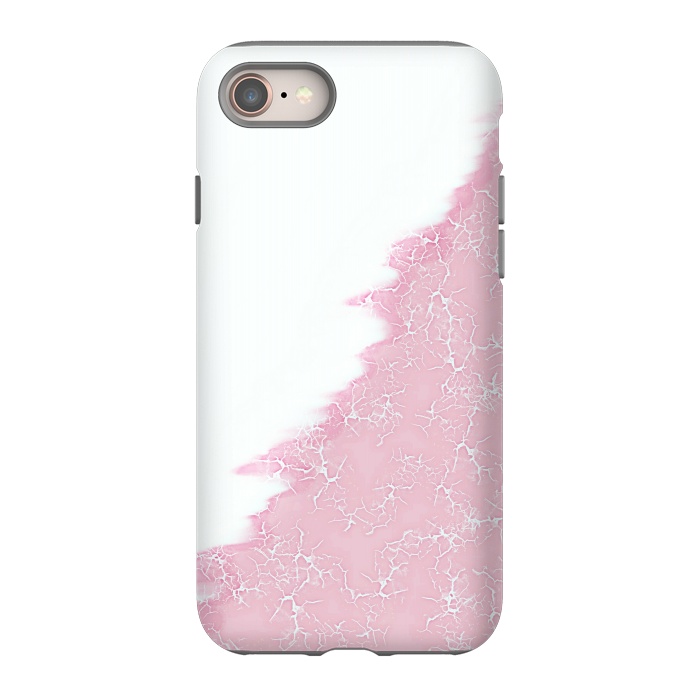 iPhone 8 StrongFit Light pink crack by Jms