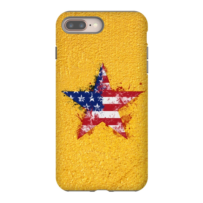 iPhone 8 plus StrongFit Americana Design II by Art Design Works