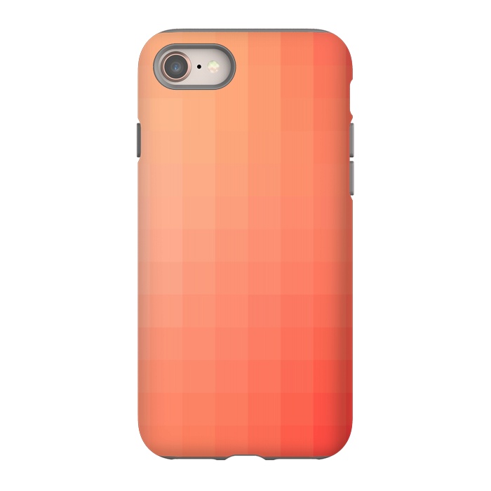 iPhone 8 StrongFit Gradient, Coral and Pink by amini54