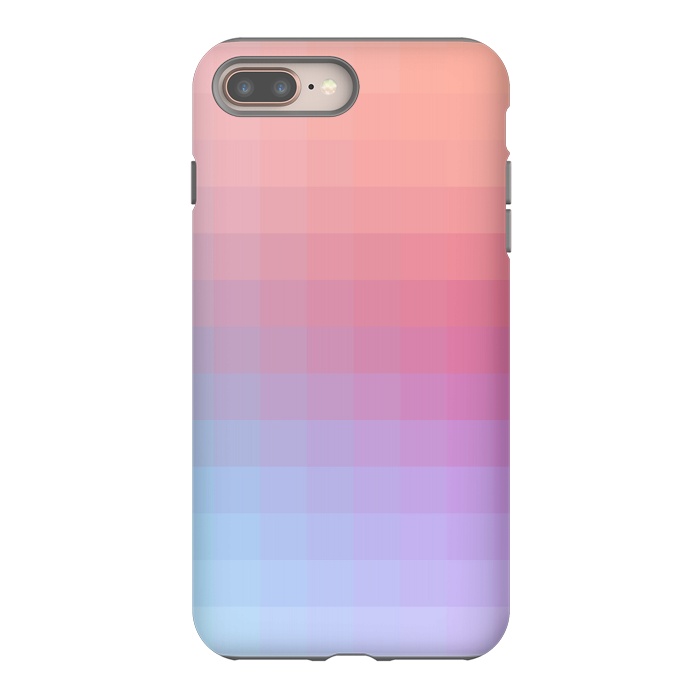 iPhone 8 plus StrongFit Gradient, Pink and Violet by amini54